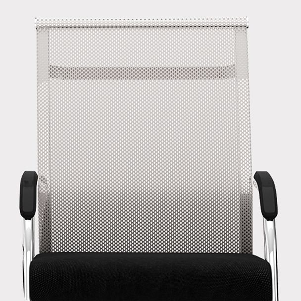 Moderner Bürostuhl Keine Räder festgelegt Waffen Kein belastender Schreibtischstuhl