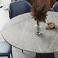Extendable Round Dining Table Modern Sintered Stone Top Table with Black Pedestal Clearhalo ' dining_table' 'Dining Tables & Seating' 'Dining Tables' 'furn' 'furn_dining_table' 'Furniture' 'furniture_dining_table' 'Kitchen & Dining Furniture' 'kitchen&dining_furn' 'kitchen' 'kitchen_dining_table' 1200x1200_22c2a9db-d022-4291-a876-4af9db393a2d