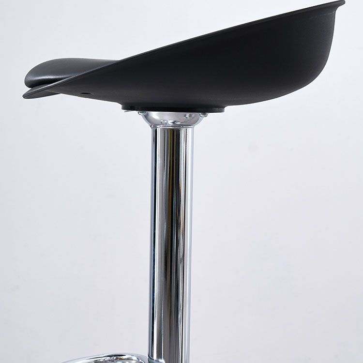 Sgabelli da bar senza braccia con bancone del soggiorno con gambe metalliche