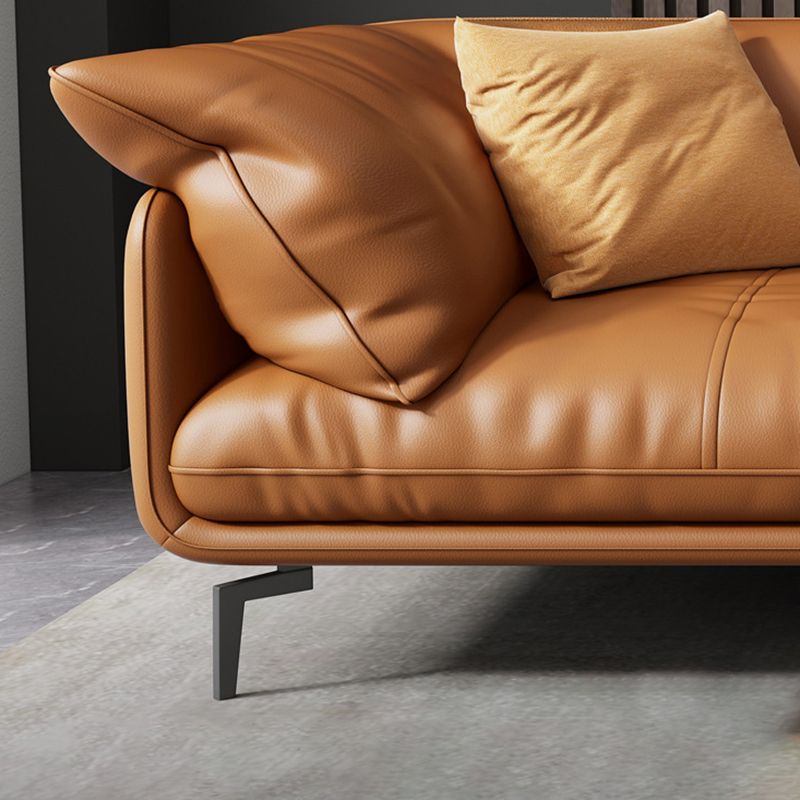 Cushions Sofa 35.43" D x 33.46" H Tuxedo Arm Sofa for Living Room