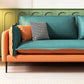 Square Arm Contemporary Faux Leather Sofa Couch in Green and Orange Clearhalo 'furn' 'furn_sofas' 'Furniture' 'furniture_sofas' 'Living Room Furniture' 'Sofa' 'sofas' 1200x1200_22c4b9ec-7256-4b96-bc6a-4e0aa9e0ba38