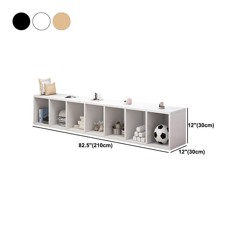 Console TV in legno alta da 11,8 pollici scandinave con spazio di archiviazione