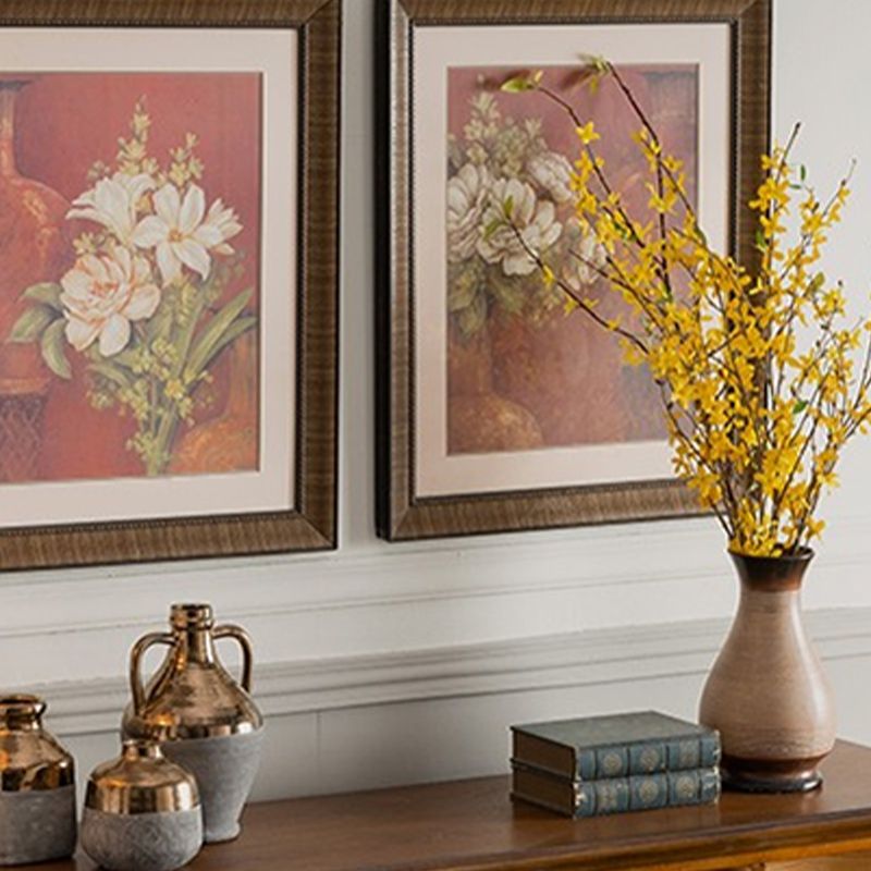 Panneau latéral en bois massif buffet de rangement rectangle avec tiroirs