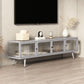 Modern Metal TV Media Stand Enclosed Storage TV Console with Doors for Living Room Clearhalo 'furn' 'furn_tv_stands_entertainment_centers' 'Furniture' 'Living Room Furniture' 'TV Stands & Entertainment Centers' 'TV Stands & Media Storage Furniture' 'tv_stands_entertainment_centers' 1200x1200_22cee066-3e95-43b8-86fa-4ba48102f076