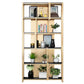 Glam Style Shelf Bookcase Open Back 5-Shelf Bookcase for Office and Home Clearhalo 'Bookcases' 'furn' 'furn_bookcases' 'Furniture' 'furniture_bookcases' 'kitchen' 'kitchen_bookcases' 'Living Room Furniture' 'Office Furniture' 1200x1200_22cf03e1-4845-4e8d-96c7-5c3d02c1c88c