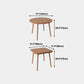 Modern Solid Wood Dining Table Round Standard Dining Table for Kitchen Clearhalo ' dining_table' 'Dining Tables & Seating' 'Dining Tables' 'furn' 'furn_dining_table' 'Furniture' 'furniture_dining_table' 'Kitchen & Dining Furniture' 'kitchen&dining_furn' 'kitchen' 'kitchen_dining_table' 1200x1200_22cf3181-3c75-4127-82b1-7c97d991aa10