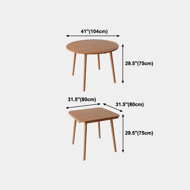 Modern Solid Wood Dining Table Round Standard Dining Table for Kitchen Clearhalo ' dining_table' 'Dining Tables & Seating' 'Dining Tables' 'furn' 'furn_dining_table' 'Furniture' 'furniture_dining_table' 'Kitchen & Dining Furniture' 'kitchen&dining_furn' 'kitchen' 'kitchen_dining_table' 1200x1200_22cf3181-3c75-4127-82b1-7c97d991aa10