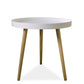 White Round Accent Side Table Solid Wood Abstract Side End Table Clearhalo 'Coffee & Accent Tables' 'End & Side Tables' 'end_side_table' 'end_side_tables' 'furn' 'furn_end_side_tables' 'Furniture' 'furniture_end_side_table' 'Living Room Furniture' 1200x1200_22cfbbdb-933d-4c88-82bc-f677dfb96b4e