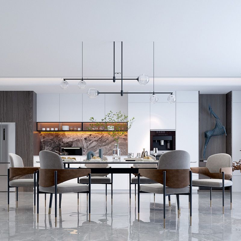 Silla de comedor de metal silla de acento de comedor sin brazo sin brazo