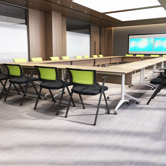 Black Frame Conference Chair No Distressing Fixed Arms Desk Chair Clearhalo 'furn' 'furn_office_chair' 'Furniture' 'Office Chairs' 'Office Furniture' 'office_chair' 1200x1200_22d1da43-95e7-4623-95b8-0642ee87d6ea