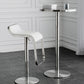 Modern Silver Metal Counter Table with Round Table Top Silver Pedestal Table Clearhalo 'Bar Furniture' 'Bar Tables' 'bar_tables' 'furn' 'furn_bar_tables' 'Furniture' 'furniture_bar_tables' 'Kitchen & Dining Furniture' 1200x1200_22d2c5e8-df99-4280-bdb9-7bdf5b9cc063