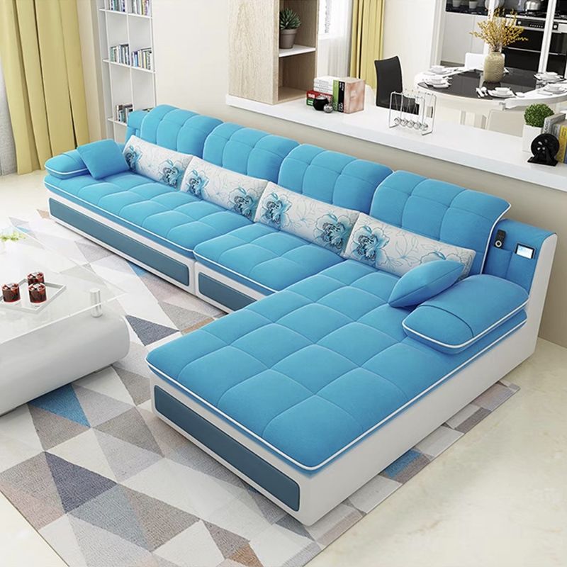 Cuscino contemporaneo top braccio stazionario soggiorno divano chaise