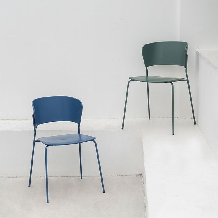 Contemporary Dining Chairs Armless Side Chairs with Metal Legs for Kitchen Clearhalo ' kitchen&dining_furn' 'Dining Chairs' 'Dining Tables & Seating' 'dining_chair' 'furn' 'furn_dining_chair' 'Furniture' 'furniture_dining_chair' 'Kitchen & Dining Furniture' 'kitchen' 1200x1200_22d5d70d-9409-44b4-a62c-77765a4e4a73