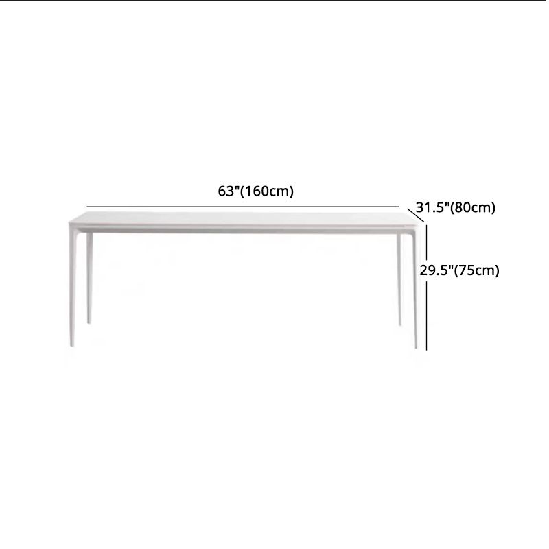 Modern Sintered Stone Dining Table Set 1/4/5/7 Pieces Dining Set for Kitchen Clearhalo 'Dining Room Sets' 'Dining Tables & Seating' 'dining_room_set' 'furn' 'furn_dining_room_set' 'Furniture' 'furniture_dining_room_set' 'Kitchen & Dining Furniture' 1200x1200_22d959d6-81c3-45be-ab75-591bd4859ffa