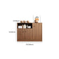 Modern Style Dining Server Engineered Wood Server with Open Storage Clearhalo 'buffet_sideboard' 'Buffets & Sideboards' 'furn' 'furn_buffet_sideboard' 'Furniture' 'Kitchen & Dining Furniture' 1200x1200_22db546e-f02f-469f-8cf0-277e1138120d