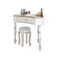 1/4 Drawers Solid Wood Vanity Desk Victorian Makeup Vanity Desk