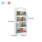 Modern Metal Floating Bookcase Wall Mounted Bookshelf for Home Clearhalo 'Bookcases' 'furn' 'furn_bookcases' 'Furniture' 'furniture_bookcases' 'kitchen' 'kitchen_bookcases' 'Living Room Furniture' 'Office Furniture' 1200x1200_22dbc707-b7a0-456f-8642-fdd105cd5217