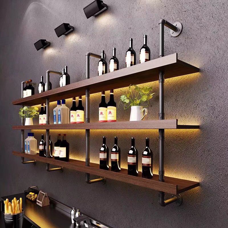 Industrial Style Bookshelf Wall Mounted Shelf Bookcase for Home Clearhalo 'Bookcases' 'furn' 'furn_bookcases' 'Furniture' 'furniture_bookcases' 'kitchen' 'kitchen_bookcases' 'Living Room Furniture' 'Office Furniture' 1200x1200_22dc8c5a-10f1-4daa-ba37-14f31e7d6712