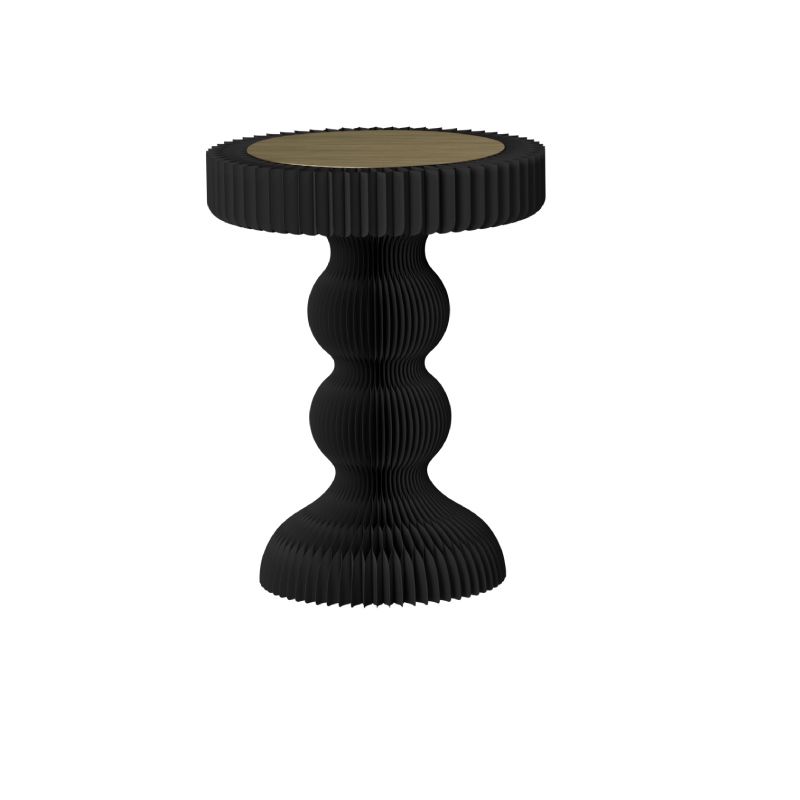 Modern Round Wood Pedestal Side Table without Drawer for Living Room Clearhalo 'Coffee & Accent Tables' 'End & Side Tables' 'end_side_table' 'end_side_tables' 'furn' 'furn_end_side_tables' 'Furniture' 'furniture_end_side_table' 'Living Room Furniture' 1200x1200_22deaf02-cc23-4392-9f06-9163a197e314
