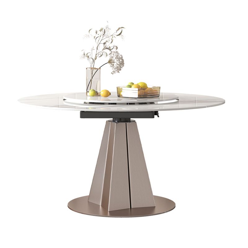 Nordic 1/4/5/6/7/9 Pieces Dining Set Stone Round Table and Leather Chairs Dinette Set Clearhalo 'Dining Room Sets' 'Dining Tables & Seating' 'dining_room_set' 'furn' 'furn_dining_room_set' 'Furniture' 'furniture_dining_room_set' 'Kitchen & Dining Furniture' 'kitchen&dining_furn' 'kitchen' 1200x1200_22e150f3-a5f7-4b33-a56c-68ed47987ae8