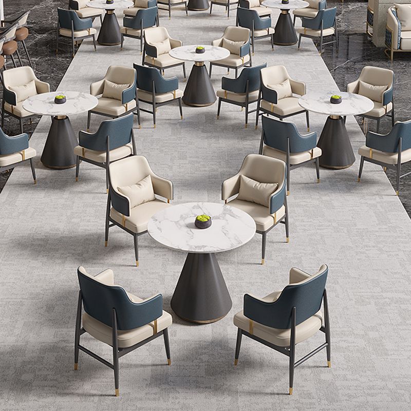 Glam 1/5 Pieces Sintered Stone Dining Set Dining Furniture Set /Separate Items Clearhalo 'Dining Room Sets' 'Dining Tables & Seating' 'dining_room_set' 'furn' 'furn_dining_room_set' 'Furniture' 'furniture_dining_room_set' 'Kitchen & Dining Furniture' 'kitchen&dining_furn' 'kitchen' 1200x1200_22e15b31-8ecd-4adc-aa40-15859da73d1c