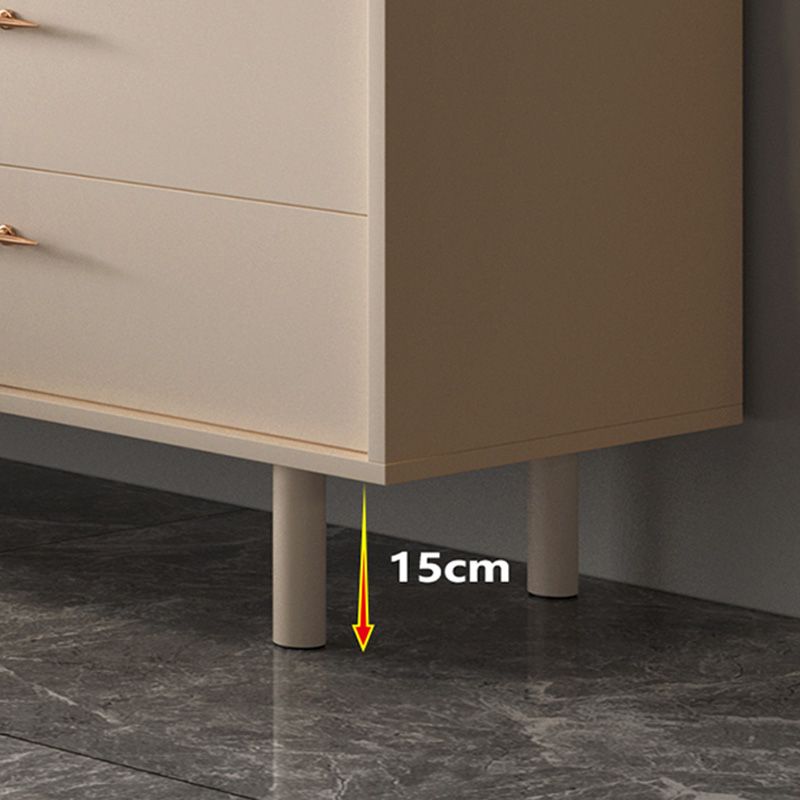 Luxury Style Side Board Sintered Stone Home Storage Sideboard with Drawers and Door Clearhalo 'buffet_sideboard' 'Buffets & Sideboards' 'furn' 'furn_buffet_sideboard' 'Furniture' 'Kitchen & Dining Furniture' 1200x1200_22e2af4c-adbe-4799-ac4b-c397095cb3d8