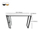 Dining Room Stone Top Counter Table Iron Base 42-inch Height Modern Bar Table Clearhalo 'Bar Furniture' 'Bar Tables' 'bar_tables' 'furn' 'furn_bar_tables' 'Furniture' 'furniture_bar_tables' 'Kitchen & Dining Furniture' 1200x1200_22e35d23-7357-4c8d-b492-b90878ba5298