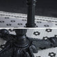 Industrial Solid Wood Dining Table Square Table with Metal Pedestal Base Clearhalo ' dining_table' 'Dining Tables & Seating' 'Dining Tables' 'furn' 'furn_dining_table' 'Furniture' 'furniture_dining_table' 'Kitchen & Dining Furniture' 'kitchen&dining_furn' 'kitchen' 'kitchen_dining_table' 1200x1200_22e38b49-3ab7-40ef-ae1f-124001eafb49