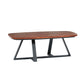 Modern Style 1 Single Coffee Table Pine Wood Brown Cocktail Table Clearhalo 'Coffee & Accent Tables' 'Coffee Tables' 'coffee_tables' 'furn' 'furn_coffee_tables' 'Furniture' 'Living Room Furniture' 1200x1200_22e40f43-5c5e-459a-8868-3f288ebc768e