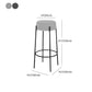 Modern Armless Backless Counter Stool Iron Cafe Bar Stool with Cushion and Pedal Clearhalo 'Bar Furniture' 'Bar Stools' 'bar_stools' 'furn' 'furn_bar_stools' 'Furniture' 'furniture_bar_stools' 'Kitchen & Dining Furniture' 1200x1200_22e4f3a4-34dc-477d-8b16-7b6c9196b8a8
