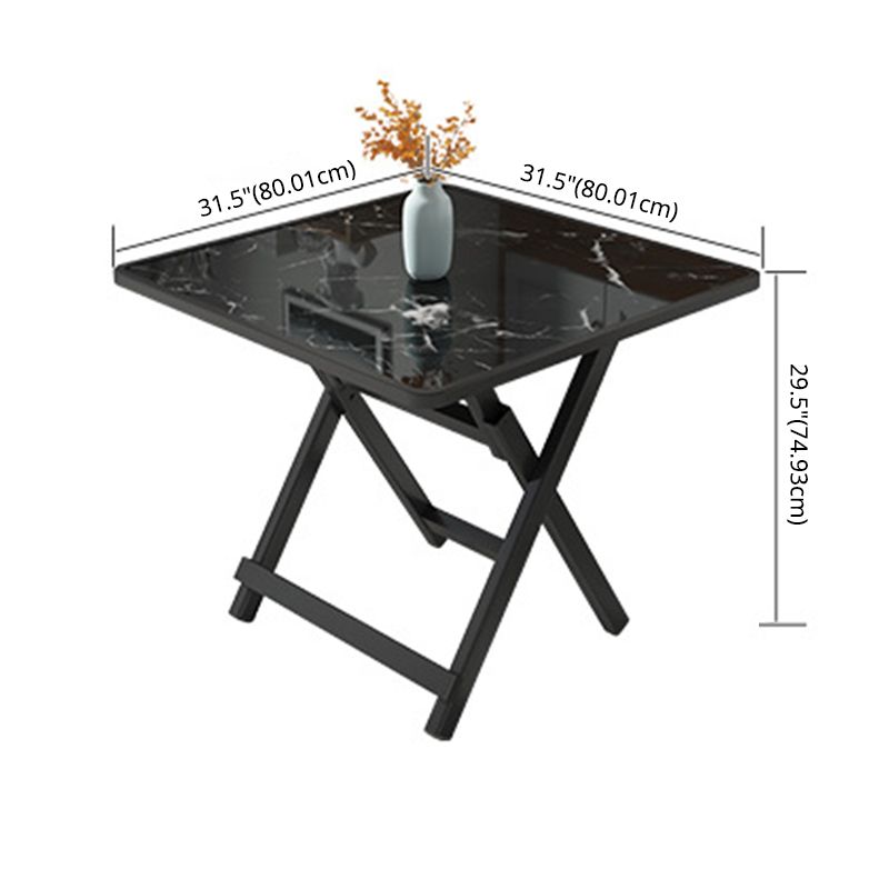Modern Style Wood Top Dining Set with Square Shape Dinette Set with Double Pedestal Table Clearhalo 'Dining Room Sets' 'Dining Tables & Seating' 'dining_room_set' 'furn' 'furn_dining_room_set' 'Furniture' 'furniture_dining_room_set' 'Kitchen & Dining Furniture' 'kitchen&dining_furn' 'kitchen' 1200x1200_22e5f6d7-6e7e-45a3-a097-eeafbf56022d