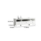 White Contemporary TV Stand Faux Wood TV Cabinet with Drawers Clearhalo 'furn' 'furn_tv_stands_entertainment_centers' 'Furniture' 'Living Room Furniture' 'TV Stands & Entertainment Centers' 'TV Stands & Media Storage Furniture' 'tv_stands_entertainment_centers' 1200x1200_22e7efde-feaa-436b-925b-8d8af090937d