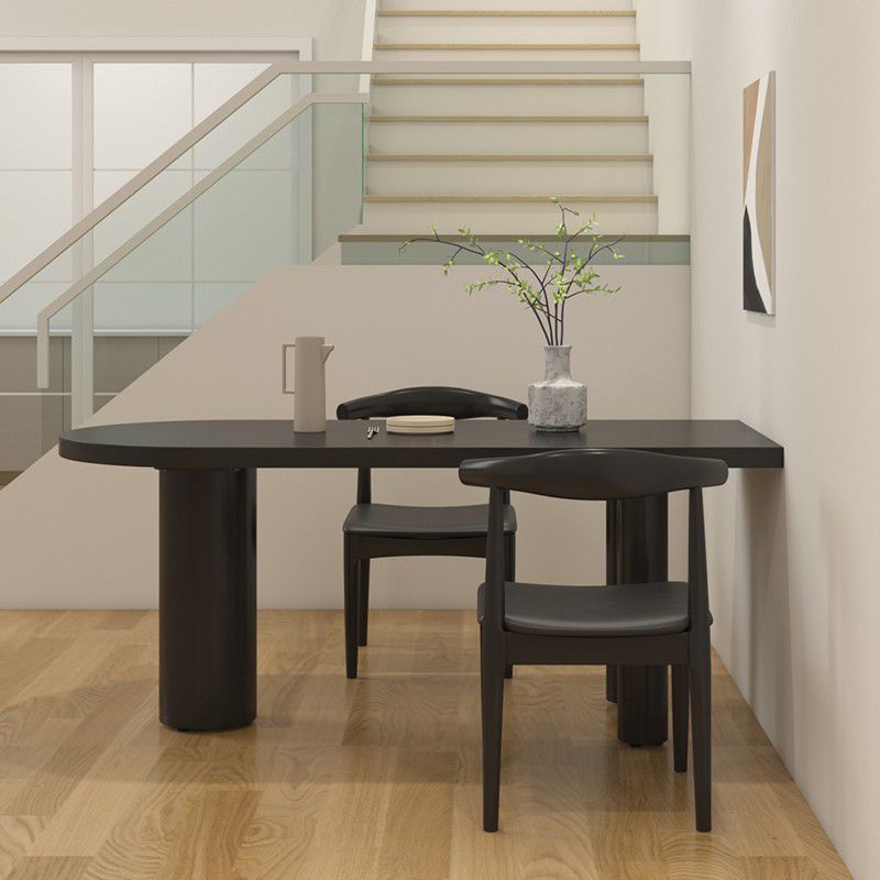 Solid Wood Modern Freeform Table Pine Wood Top Table for Dining Room and Kitchen Clearhalo ' dining_table' 'Dining Tables & Seating' 'Dining Tables' 'furn' 'furn_dining_table' 'Furniture' 'furniture_dining_table' 'Kitchen & Dining Furniture' 'kitchen&dining_furn' 'kitchen' 'kitchen_dining_table' 1200x1200_22f67ec4-d979-4d2f-a19a-56cb649c1910