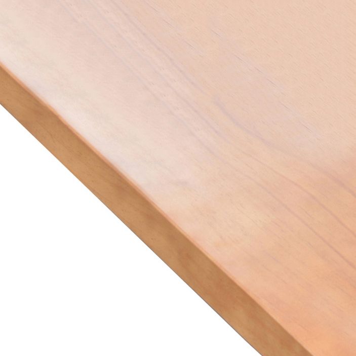 Ensemble de Table de pub rectangulaire luxueuse, 1/2 pièces, comptoir en bois avec tabourets sans dossier