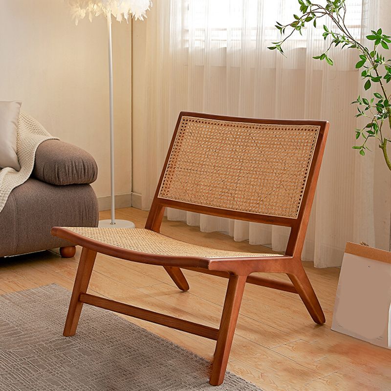 Woven Back Side Chair Solid Wood Lounge Accent Chair with Legs Clearhalo 'Accent Chairs' 'accent_chairs' 'Chairs & Seating' 'furn' 'furn_accent_chairs' 'Furniture' 'Living Room Furniture' 1200x1200_22f801f2-8e8b-4cd0-b145-30a818e4c4f0