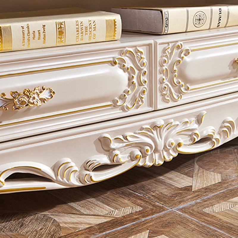 White Oak Media Console Contemporary Open Storage TV Console Clearhalo 'furn' 'furn_tv_stands_entertainment_centers' 'Furniture' 'Living Room Furniture' 'TV Stands & Entertainment Centers' 'TV Stands & Media Storage Furniture' 'tv_stands_entertainment_centers' 1200x1200_22f8f05f-43c6-42df-b975-019666118fcb