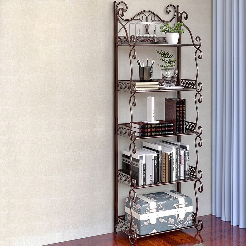 Glam Style Bookcase Shelf Open Back Bookcase for Study Room and Office Clearhalo 'Bookcases' 'furn' 'furn_bookcases' 'Furniture' 'furniture_bookcases' 'Office Furniture' 1200x1200_22fc3fce-2226-43bb-a2c5-dd769d3493cf