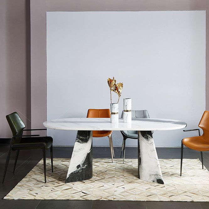 Faux Leather Dining Chairs Industrial Style Patio Dining Chair with Black Legs Clearhalo 'Dining Chairs' 'Dining Tables & Seating' 'dining_chair' 'furn' 'furn_dining_chair' 'Furniture' 'Kitchen & Dining Furniture' 1200x1200_2301a7aa-54ac-4d90-8503-043bab9c9efb