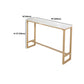 Glam Style Rectangle Bar Table 1/2/5/7 Pieces Faux Marble Counter Table Clearhalo 'Bar Furniture' 'furn' 'furn_home_bar_bar_sets' 'Furniture' 'Home Bars & Bar Sets' 'home_bar_bar_sets' 'Kitchen & Dining Furniture' 1200x1200_2301b15a-edea-4323-8d56-e1df95c2bb04