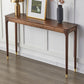 Rectangle Shape Console Table Walnut Wood Console Sofa Table for Hall