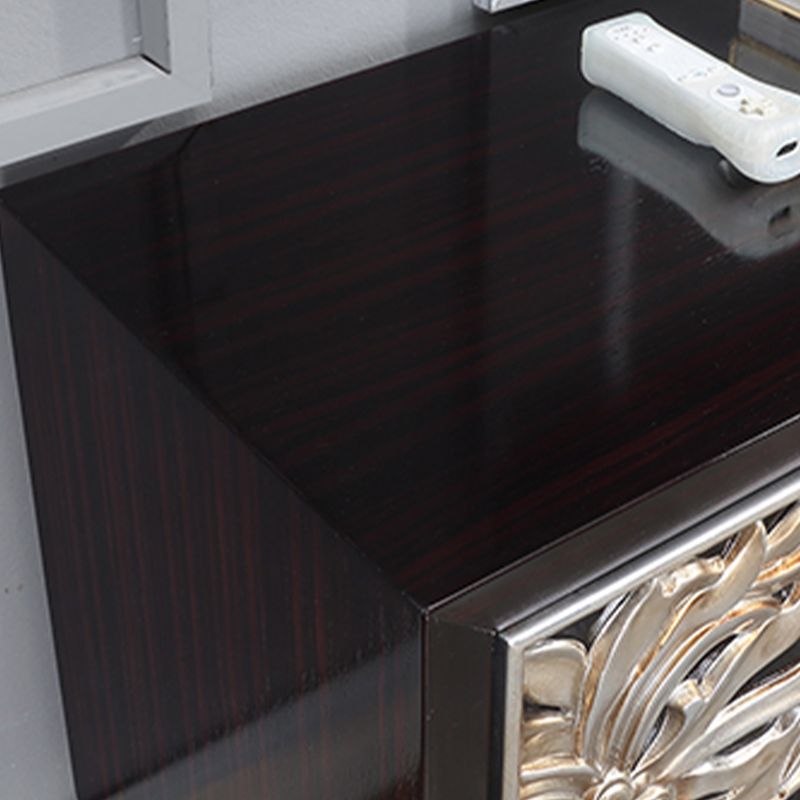 Glam -stijl verstelbare rekken sideboard houten kasten buffettafel