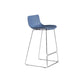 Scandinavian Armless Bar Stool Plastic and Steel Bar Stool for Living Room Clearhalo 'Bar Furniture' 'Bar Stools' 'bar_stools' 'furn' 'furn_bar_stools' 'Furniture' 'Kitchen & Dining Furniture' 1200x1200_23076f29-b240-4a9c-b0ab-4191f3112cfa