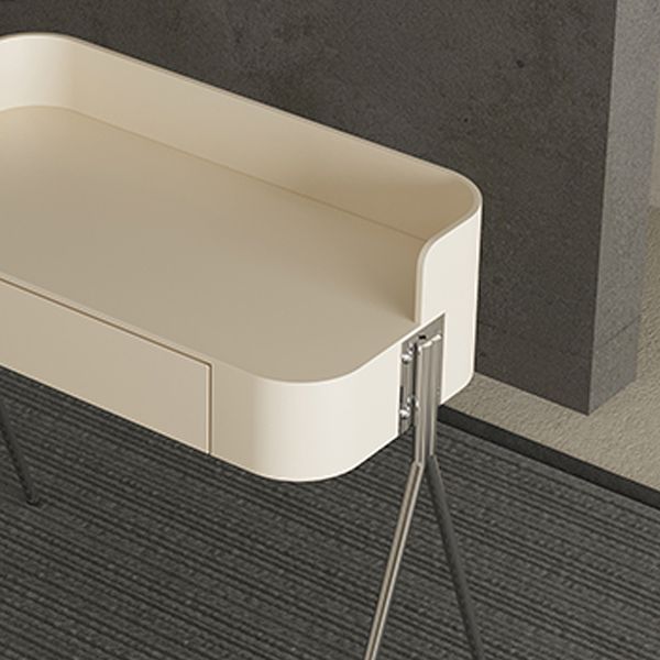 Wood Standing Makeup Vanity Set Modern Makeup Vanity with Metal Base Clearhalo 'Bedroom Furniture' 'furn' 'furn_makeup_vanities' 'Furniture' 'Makeup Vanities' 'makeup_vanities' 1200x1200_230a3917-05a3-4cd6-aa49-e05c459c7cc1