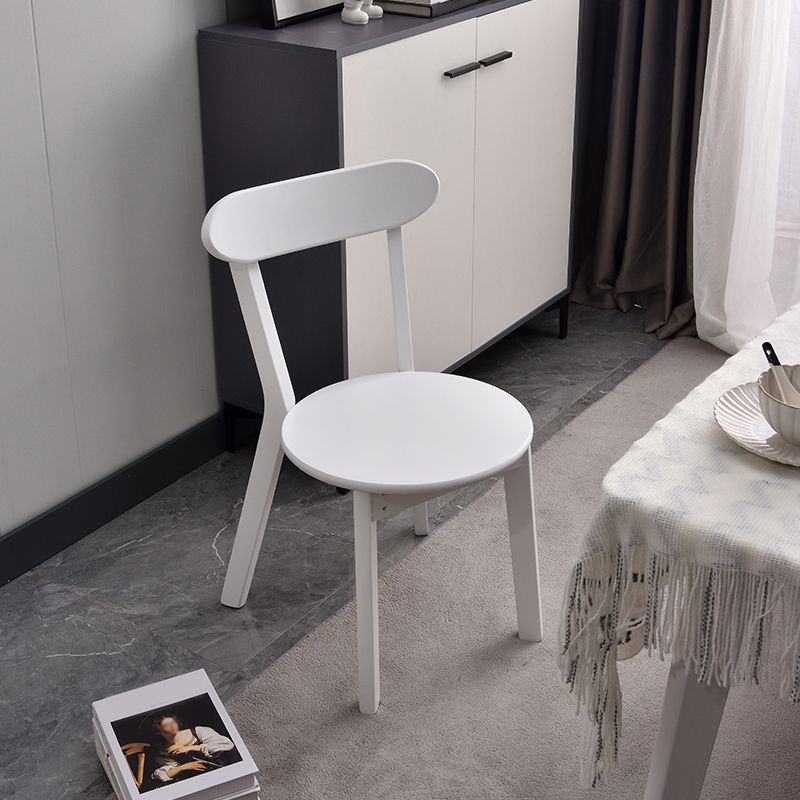 Scandinavian Style Wood Side Dining Chairs Open Back Dining Side Chair (Set of 2) Clearhalo ' kitchen&dining_furn' 'Dining Chairs' 'Dining Tables & Seating' 'dining_chair' 'furn' 'furn_dining_chair' 'Furniture' 'furniture_dining_chair' 'Kitchen & Dining Furniture' 'kitchen' 1200x1200_230bbe5d-7158-4cca-8efa-fc7d5c5e3ff8