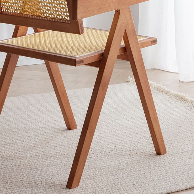 Wood Scandinavian Style Dining Chairs Open Back Dining Side Chair Single Clearhalo ' kitchen&dining_furn' 'Dining Chairs' 'Dining Tables & Seating' 'dining_chair' 'furn' 'furn_dining_chair' 'Furniture' 'furniture_dining_chair' 'Kitchen & Dining Furniture' 'kitchen' 1200x1200_230e7ace-b1e1-4583-9301-018f918c5e3c