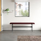 13.78" Wide Modern Bench Upholstered Entryway Bench with Cushioned Clearhalo 'Benches' 'Chairs & Seating' 'furn' 'furn_benches' 'Furniture' 'Living Room Furniture' 1200x1200_230fc3d6-b6a7-402a-9160-fb8144204429