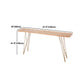 Glam Holz-Bartisch-Set, 1/2/7-teilig, rechteckiger Bartisch mit hohen Hockern für Zuhause