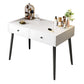 15.75" Wide Make-up Vanity White Makeup Vanity Desk Table with 2 Drawers