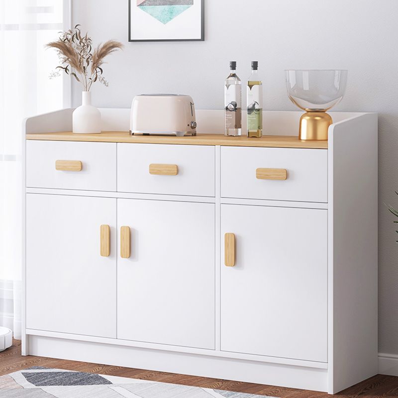 Accent Chest with Drawer Wood Contemporary Chest with 2/1-Door