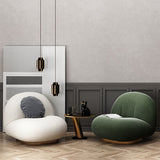 32,67 "Laisseur de large chaise de laine incluse chaise pour le salon